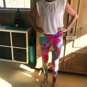COLORFUL YOGA LEGGINGS